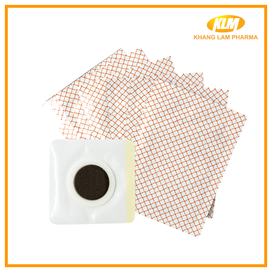 Coughing Smooth Patch - Miếng dán thảo dược giảm ho, viêm phế quản cấp ở trẻ em (Hộp 6 miếng)