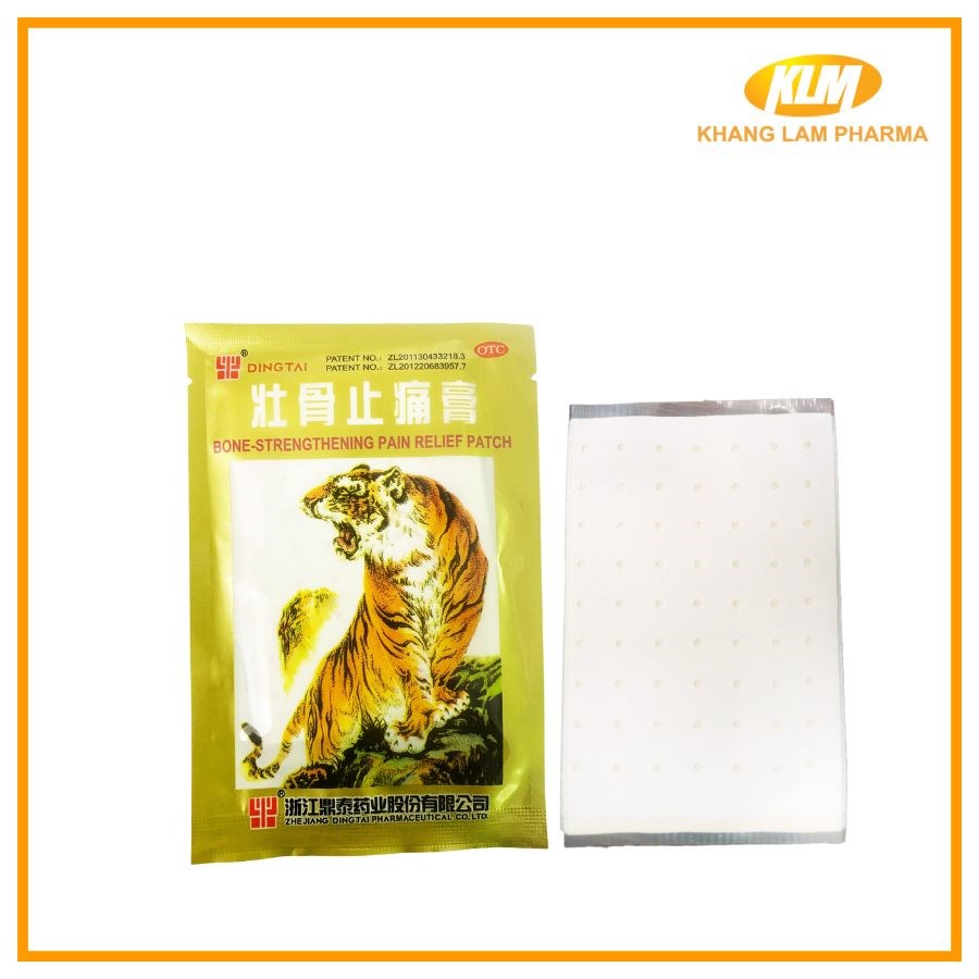 Miếng dán giảm đau cơ xương khớp Con Hổ (Túi 6 miếng)